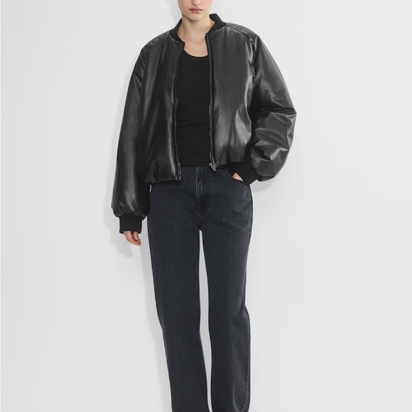 Billboard Bomber - Faux Leather - Picture 6 of 11